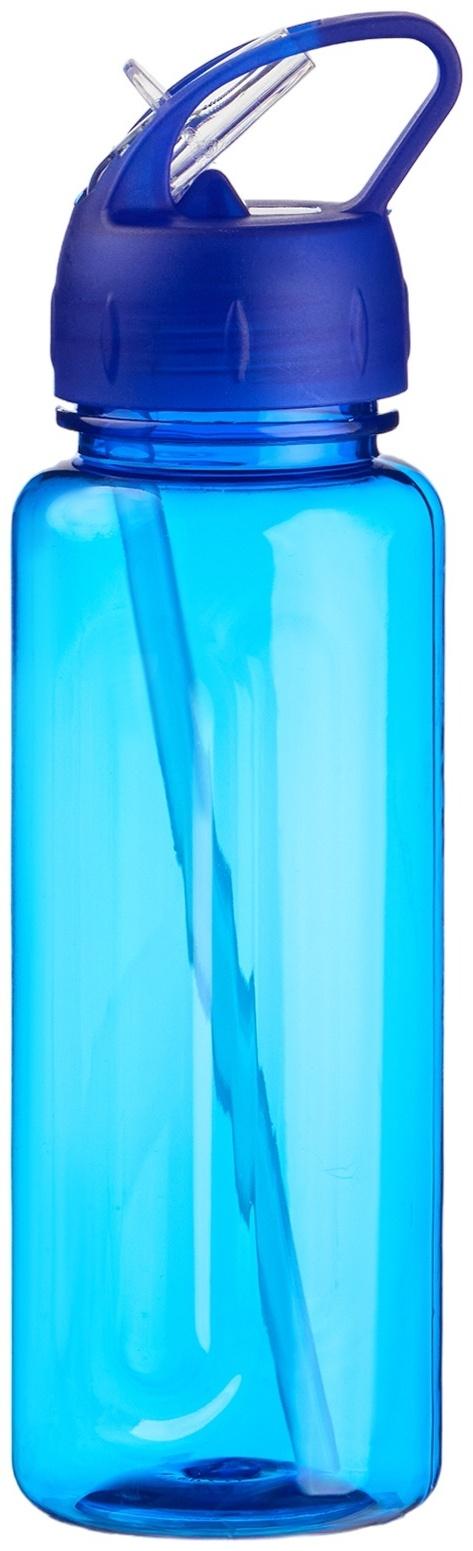 Бутылка для воды спортивная «Бараолт», 650 мл, с поильником, 24×7 см, синяя