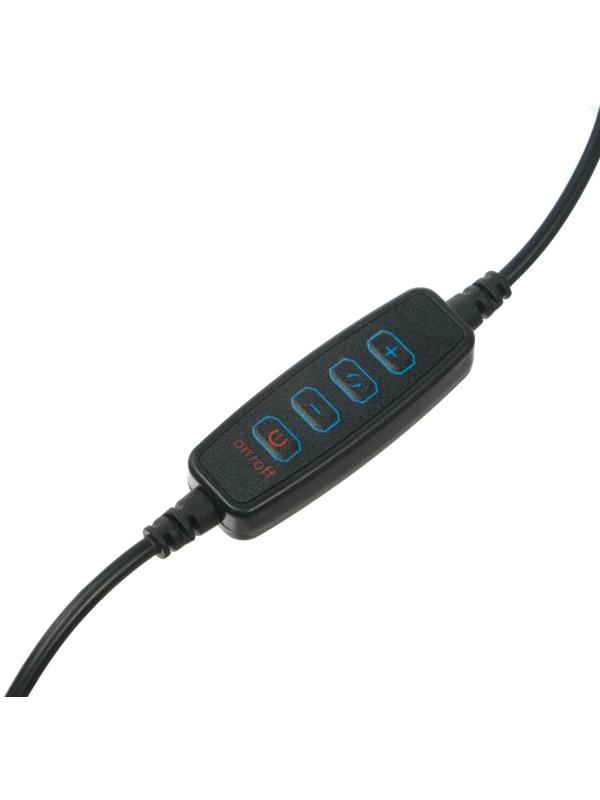 Светодиодная кольцевая лампа на штативе Luazon SNP099, 10