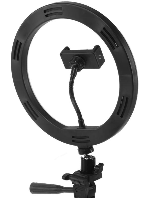 Светодиодная кольцевая лампа на штативе Luazon SNP099, 10