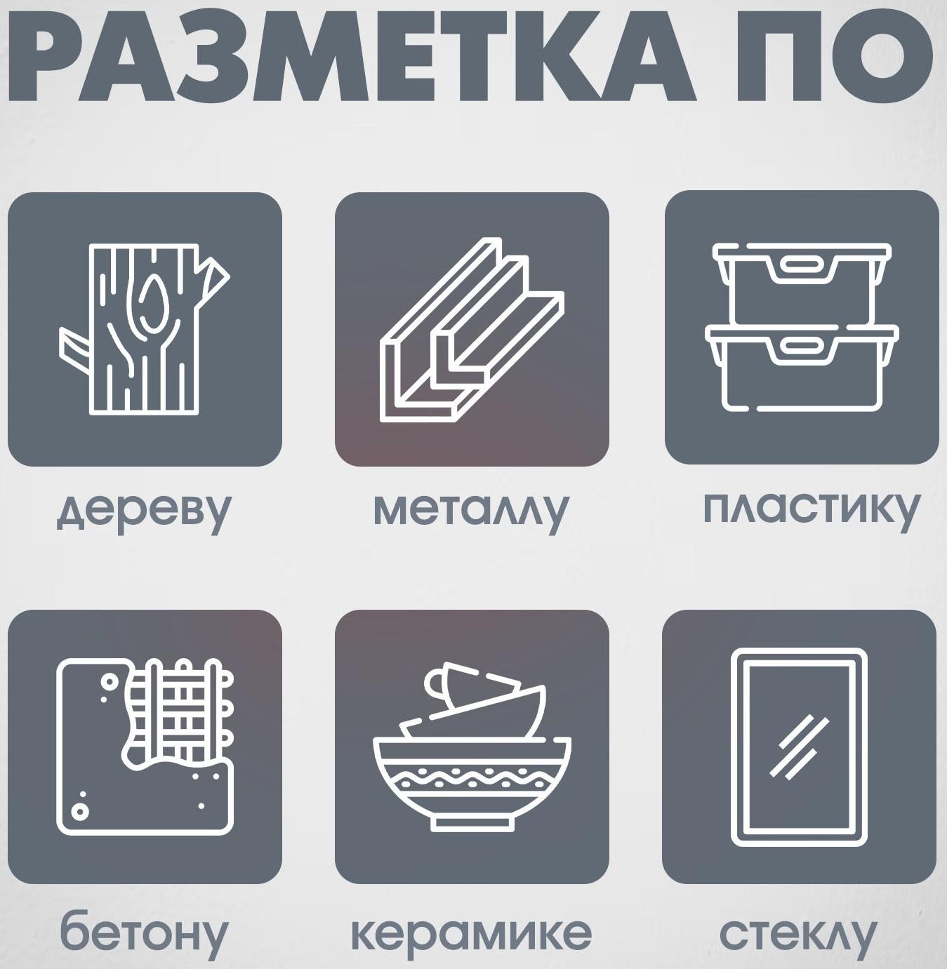 Мелки разметочные ЛОМ, восковые,110 мм, в упаковке 6 шт., синие