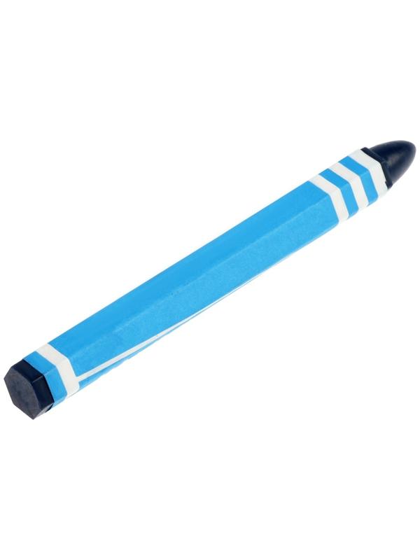 Мелки разметочные ЛОМ, восковые,110 мм, в упаковке 6 шт., синие