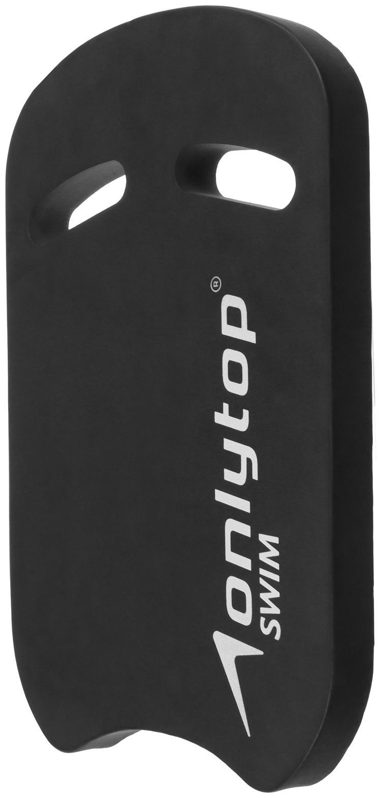 Доска для плавания ONLYTOP, 44х28х3,3 см, цвет чёрный