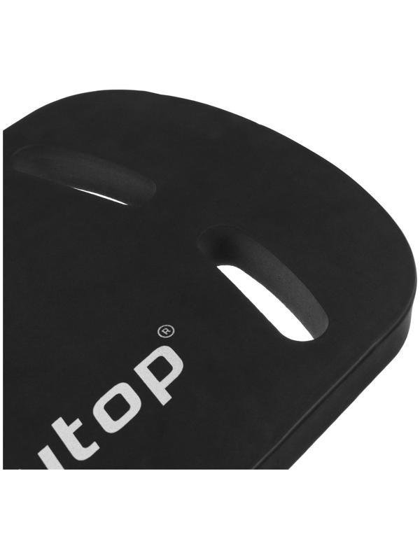 Доска для плавания ONLYTOP, 44х28х3,3 см, цвет чёрный