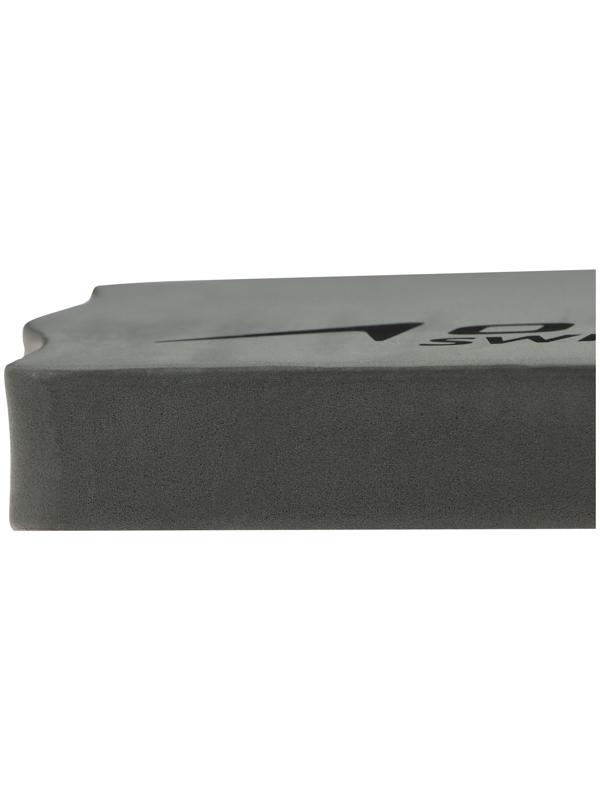 Доска для плавания ONLYTOP, 44х28х3,3 см, цвет серый