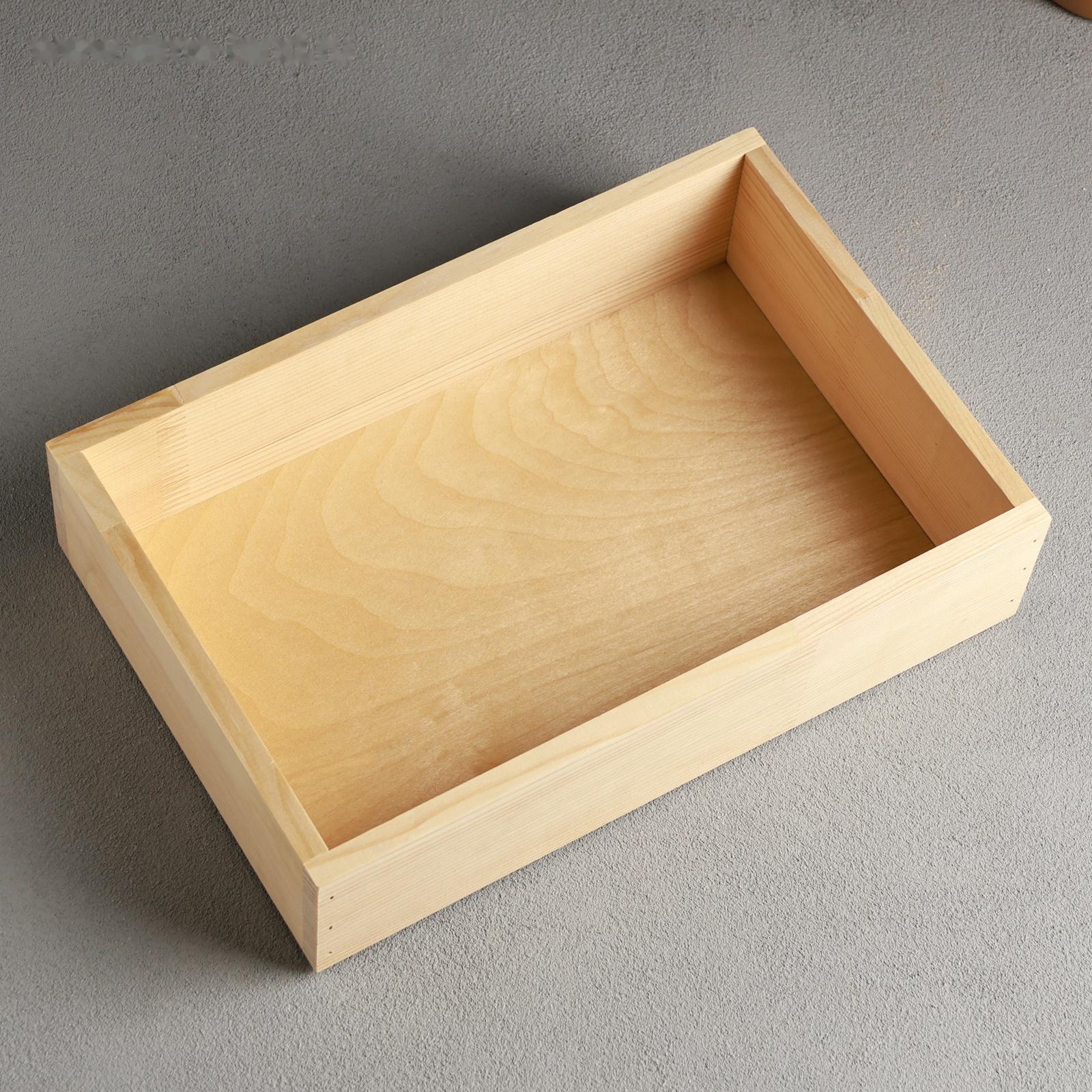 Кашпо для цветов «Элегант», 30×20×7.5 см, деревянное