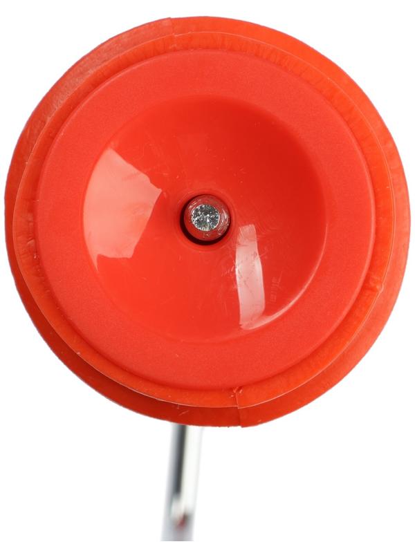 Валик декоративный ТУНДРА, резиновый, «кора березы», рукоятка d=6 мм, 180 мм