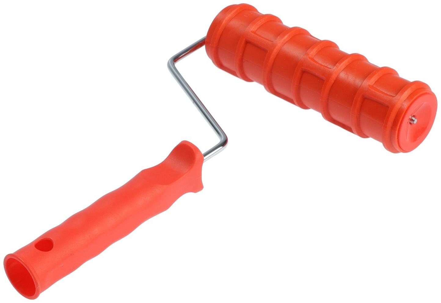 Валик декоративный ТУНДРА, резиновый, «кирпич плоский», рукоятка d=6 мм, 180 мм