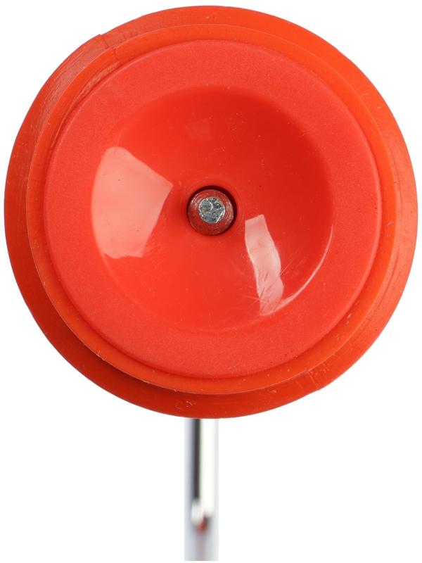 Валик декоративный ТУНДРА, резиновый, «кирпич плоский», рукоятка d=6 мм, 180 мм