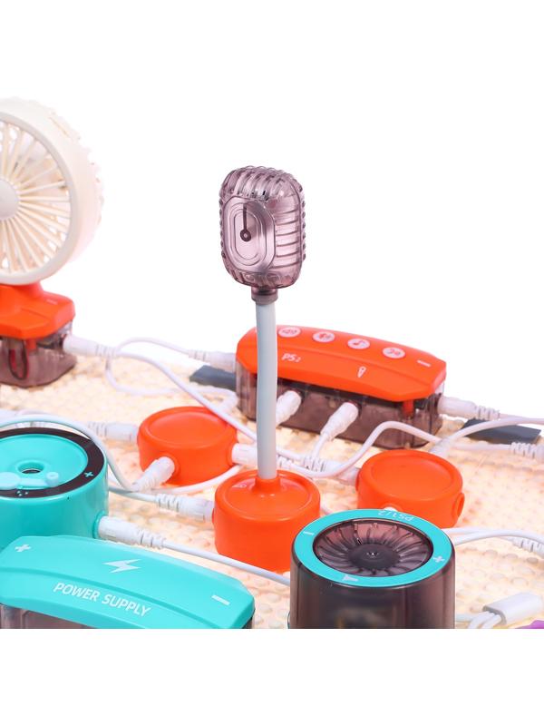 Электронный конструктор, 53 детали, 151 схема