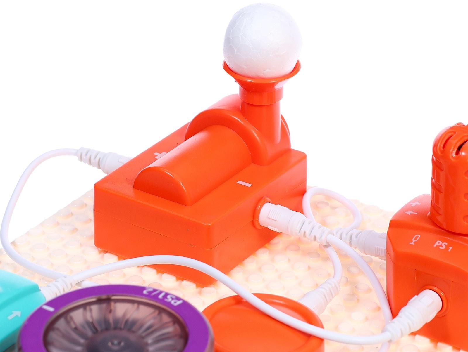 Электронный конструктор, 45 деталей, 101 схема