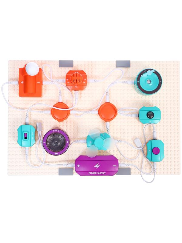 Электронный конструктор, 45 деталей, 101 схема