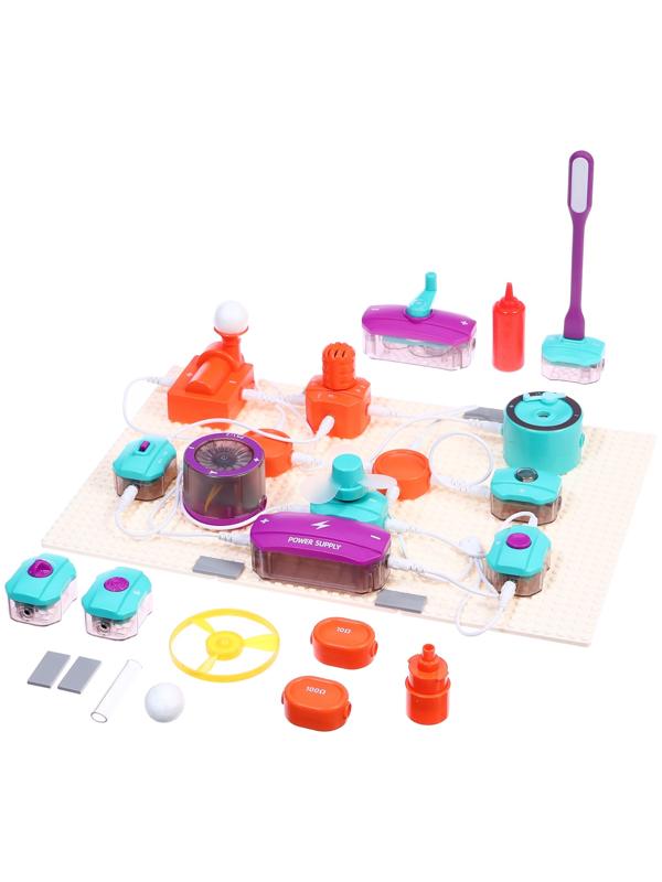 Электронный конструктор, 45 деталей, 101 схема