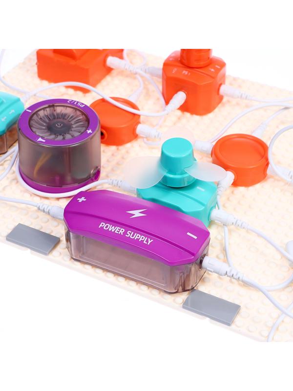 Электронный конструктор, 45 деталей, 101 схема