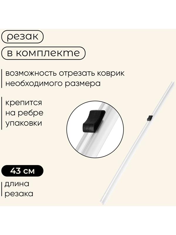 Коврик тефлоновый maclay, для гриля, в рулоне, 150 х 40 см., с резаком