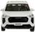 Машинка металлическая Haval jolion, открываются двери, багажник, инерция, 12 см, белый