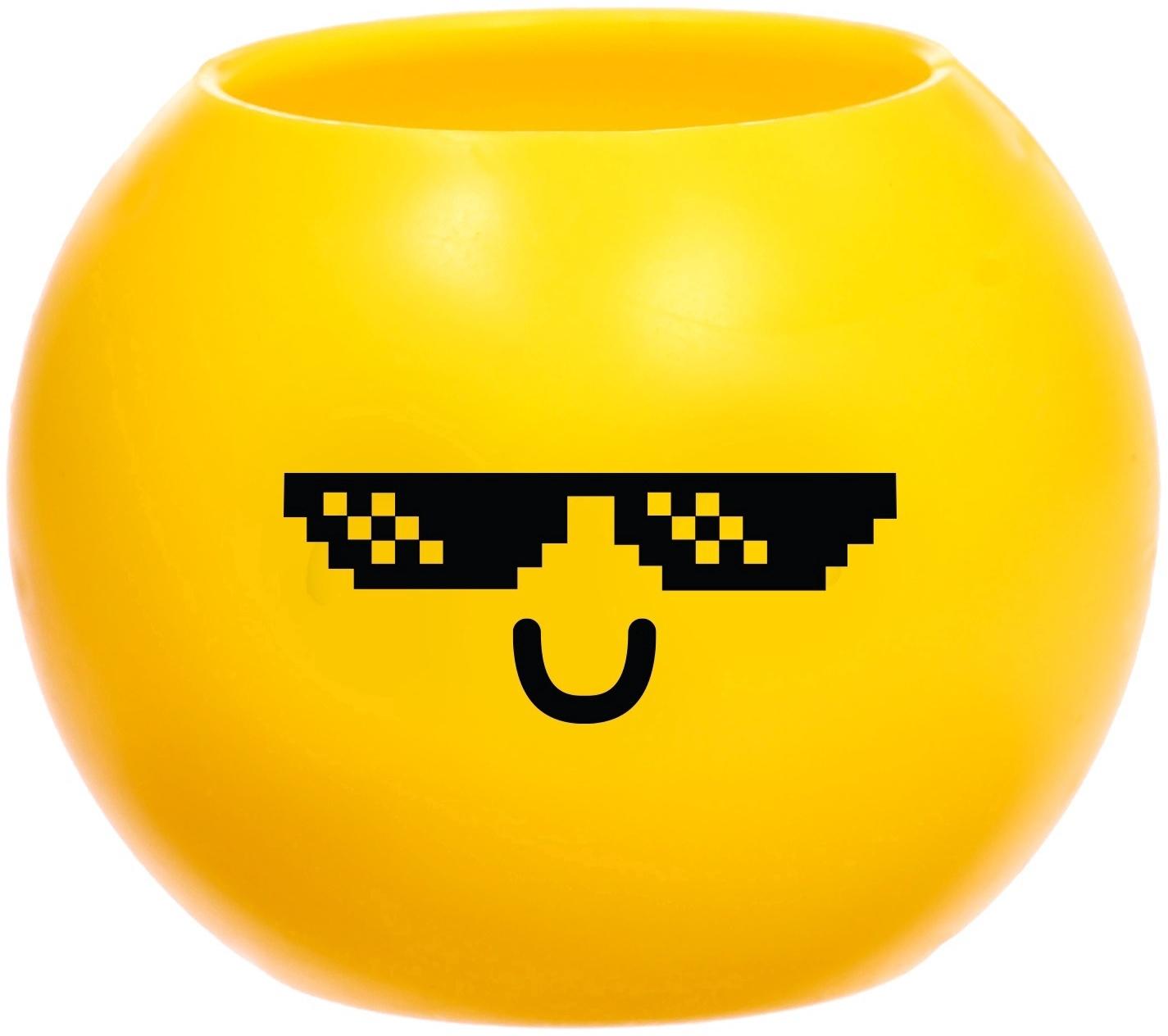 Набор для опытов, для детей «Выращиваем травку», растение в горшочке - эмодзи «Крутой»