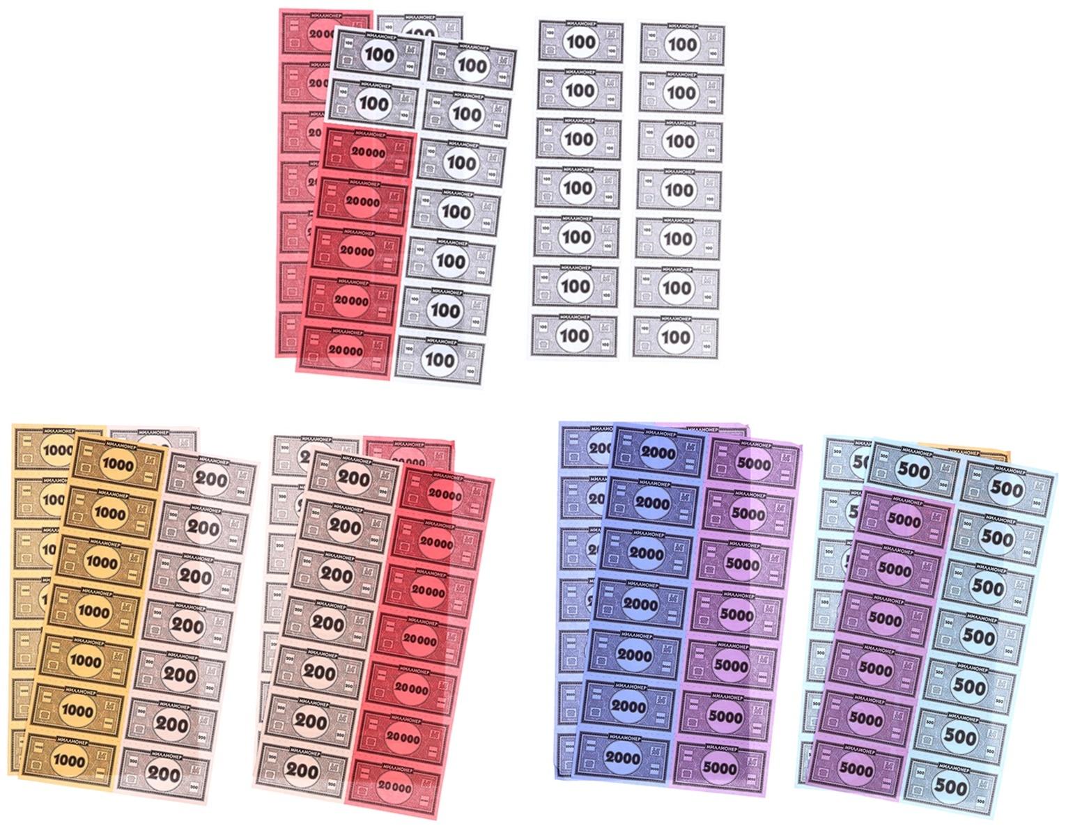 Настольная игра экономическая «Миллионер», 2-6 игроков, 6+