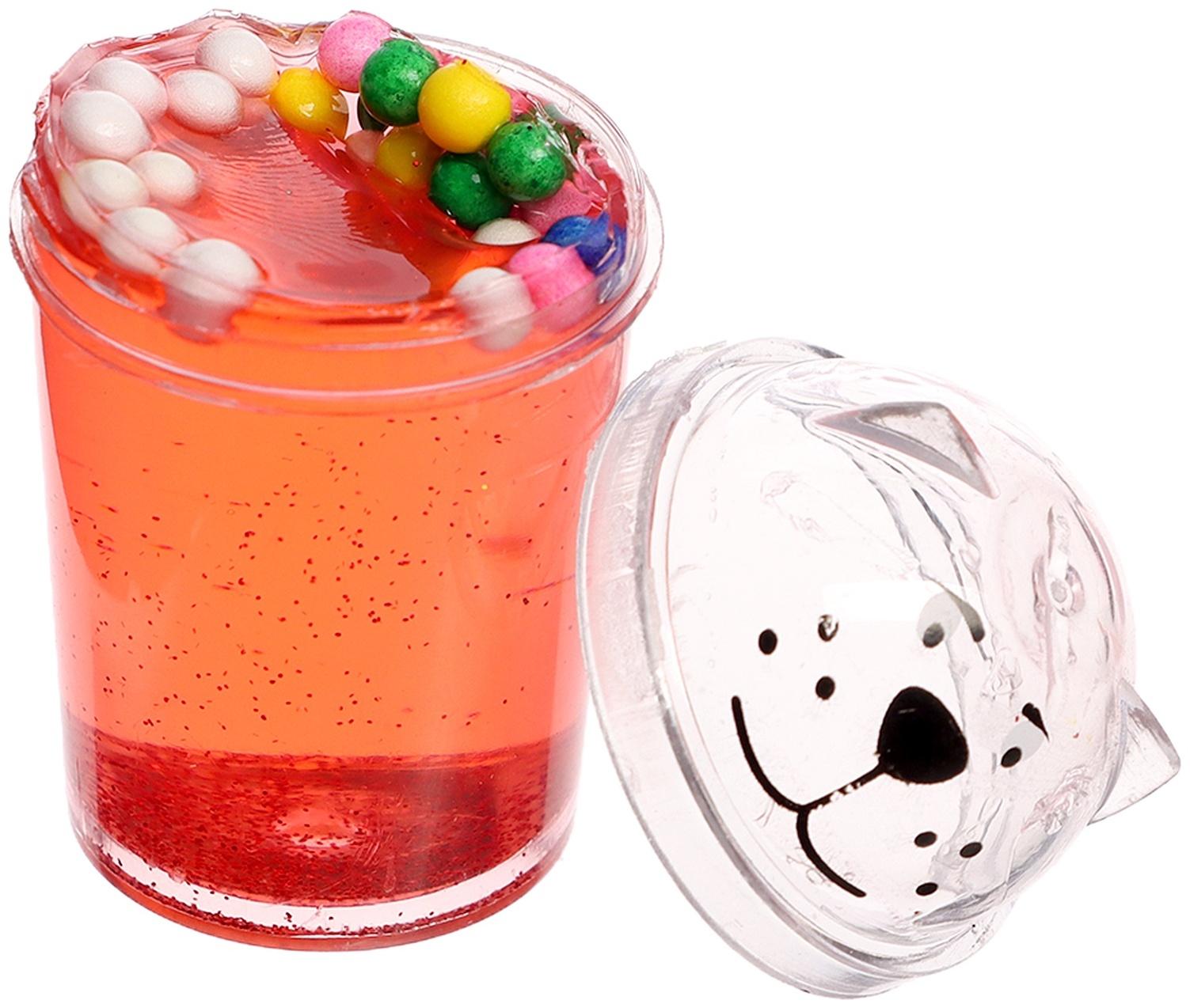 Лизун - слайм «Напиток», МИКС