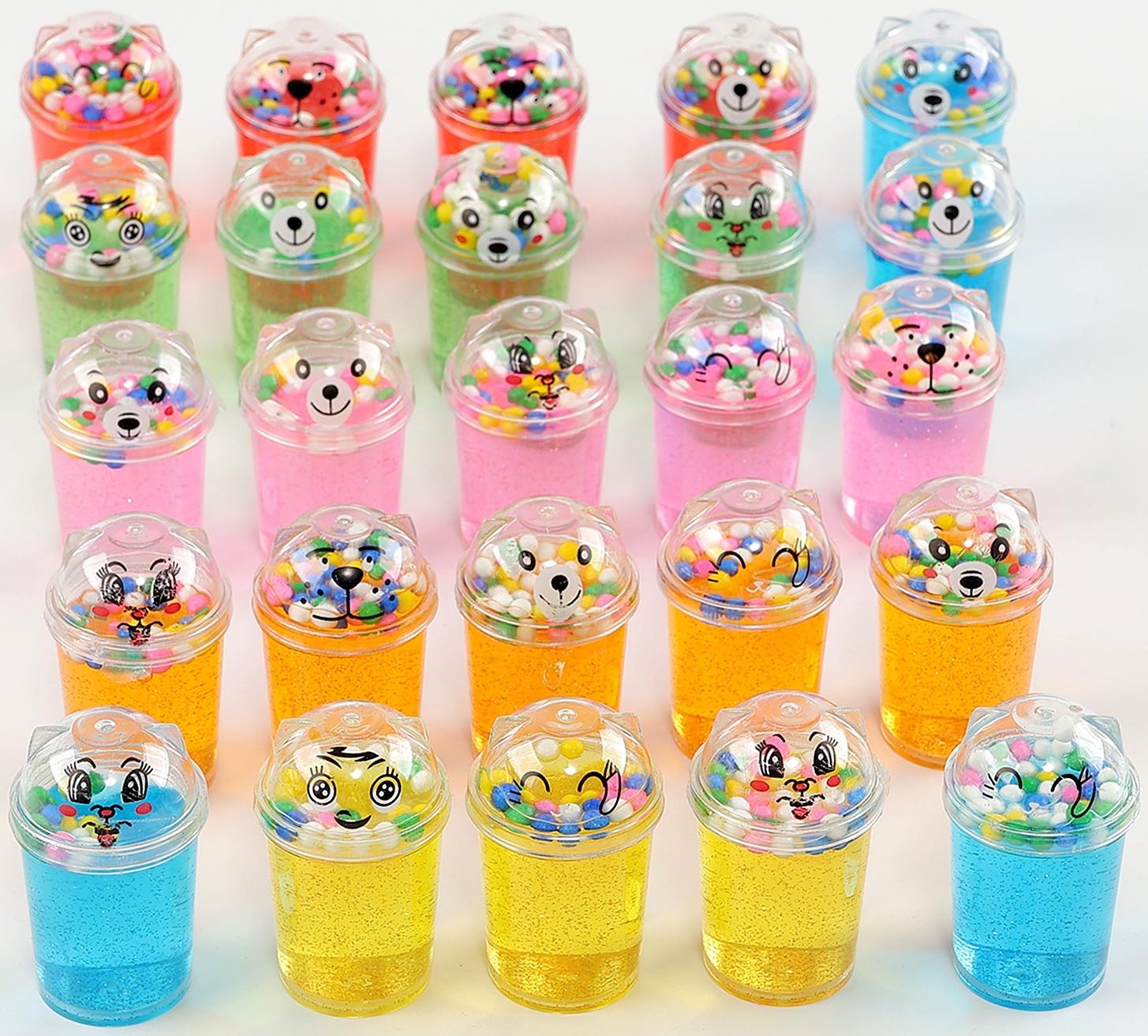 Лизун - слайм «Напиток», МИКС