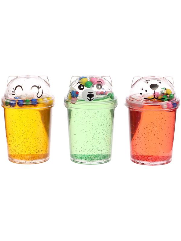 Лизун - слайм «Напиток», МИКС