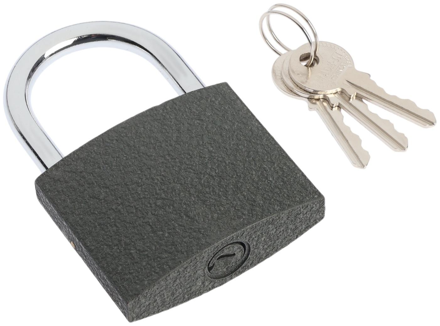 Замок навесной ТУНДРА OneKey001, 75 мм, с одной секретностью, 3 ключа