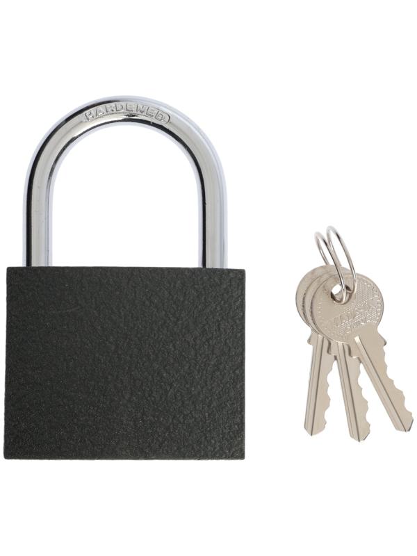 Замок навесной ТУНДРА OneKey001, 75 мм, с одной секретностью, 3 ключа