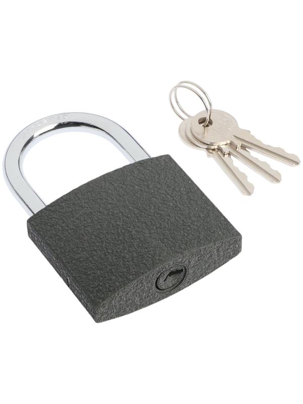 Замок навесной ТУНДРА OneKey001, 75 мм, с одной секретностью, 3 ключа