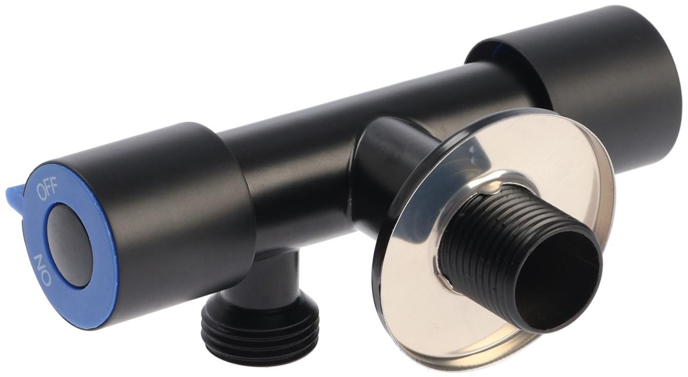 Кран двойной ZEIN engr, 1/2