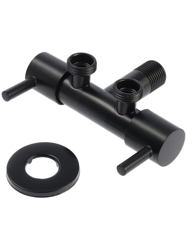 Кран двойной ZEIN engr, 1/2