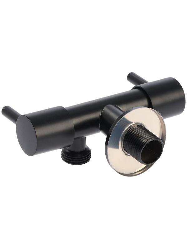 Кран двойной ZEIN engr, 1/2