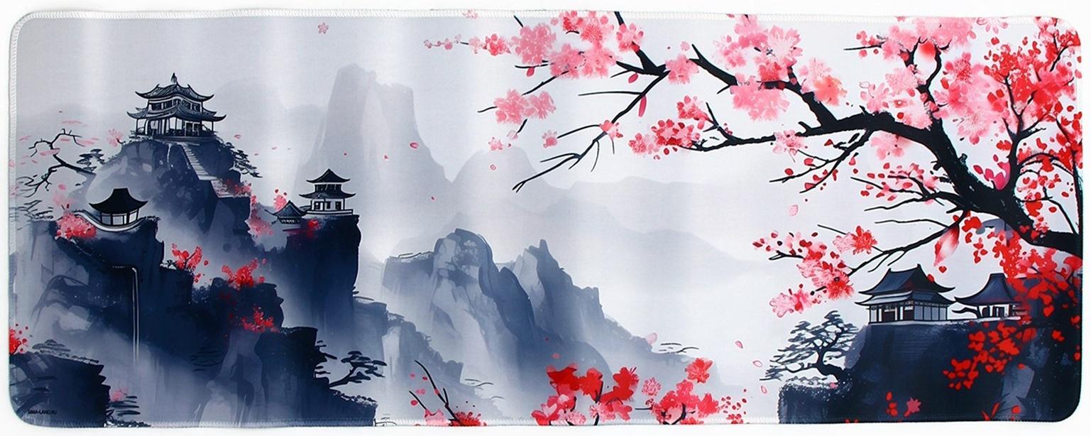 Коврик для компьютерной мыши «Сакура», 30 х 80 см