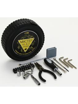 Подарочный набор инструментов «Мастер», 24 предмета