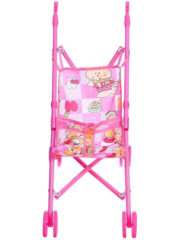 Пупс с коляской, 25 см, МИКС