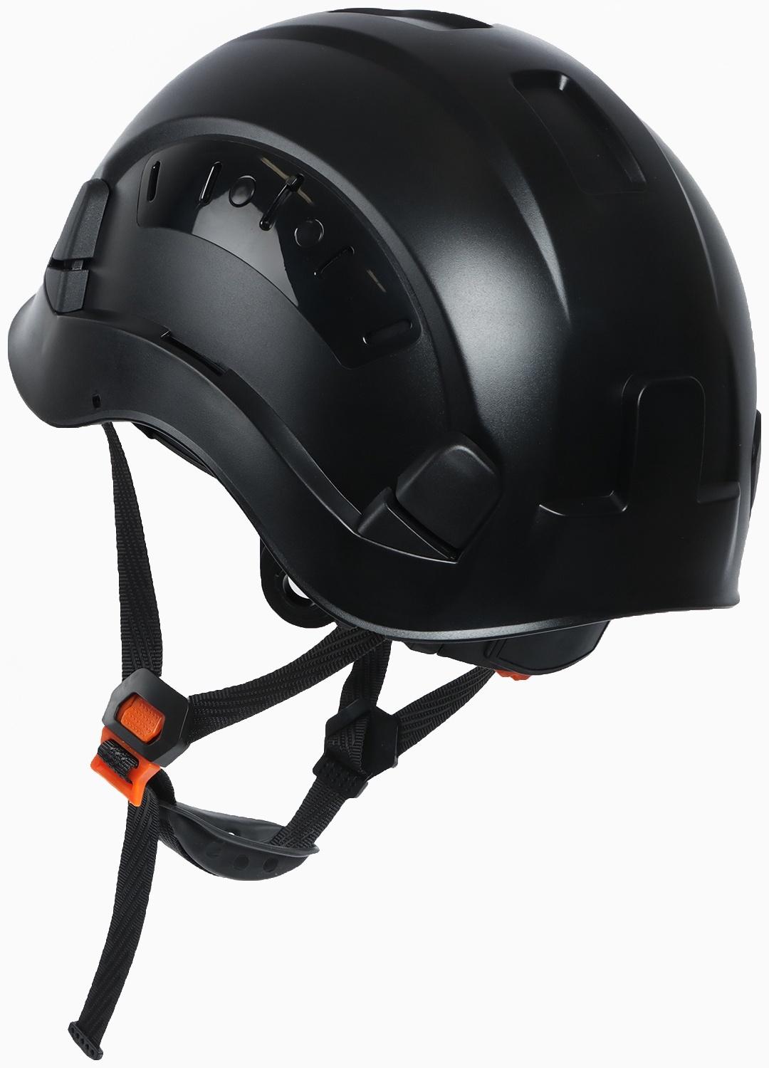 Каска защитная «Альпы» для альпинизма и скалолазания, регулировка размера, 52-63 см, черная