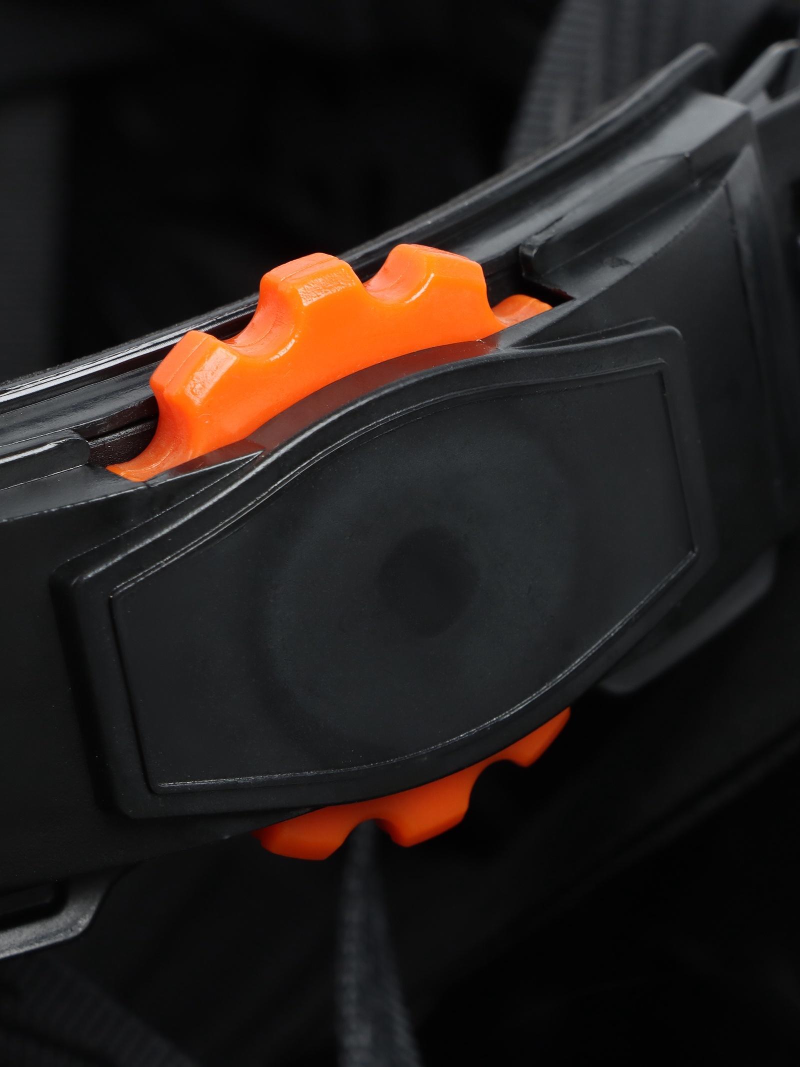 Каска защитная «Альпы» для альпинизма и скалолазания, регулировка размера, 52-63 см, черная