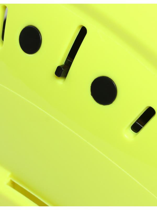 Каска защитная «Альпы» для альпинизма и скалолазания, регулировка размера, 52-63 см, желтая