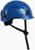 Каска защитная «Альпы» для альпинизма и скалолазания, регулировка размера, 52-63 см, синяя