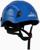 Каска защитная «Альпы» для альпинизма и скалолазания, регулировка размера, 52-63 см, синяя