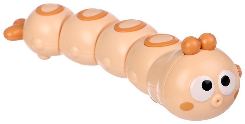 Заводная игрушка «Гусеничка», бежевый