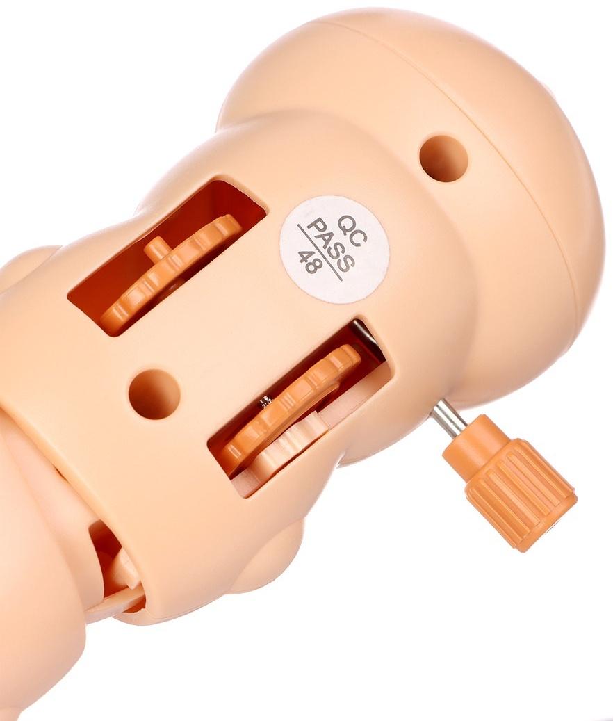 Заводная игрушка «Гусеничка», бежевый