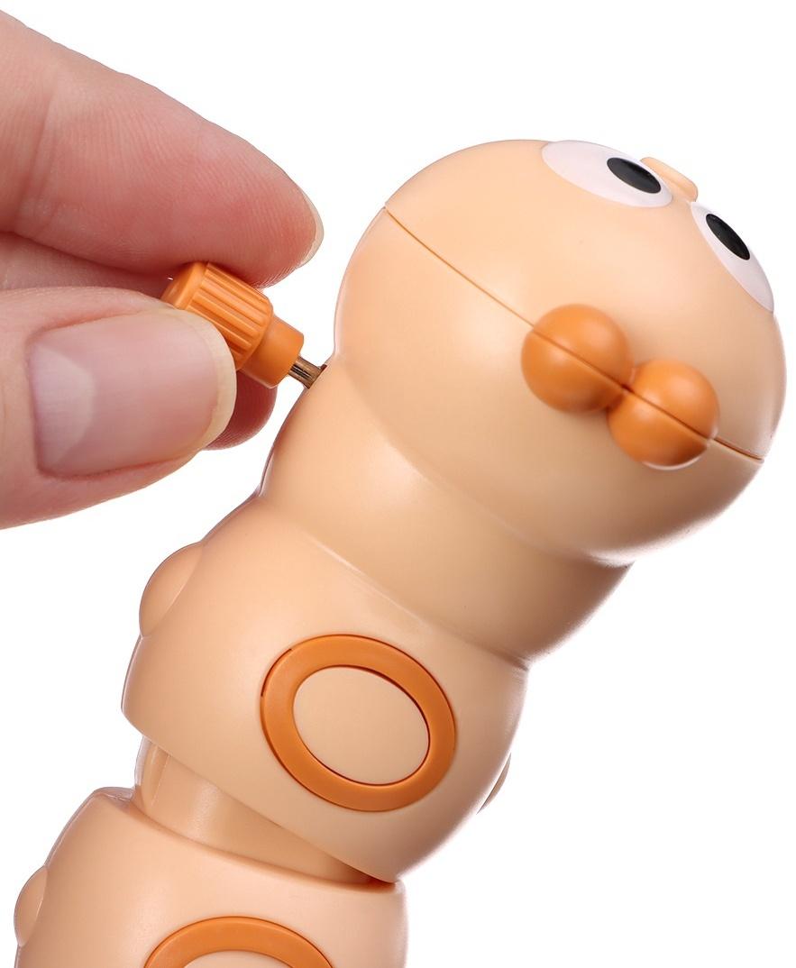 Заводная игрушка «Гусеничка», бежевый