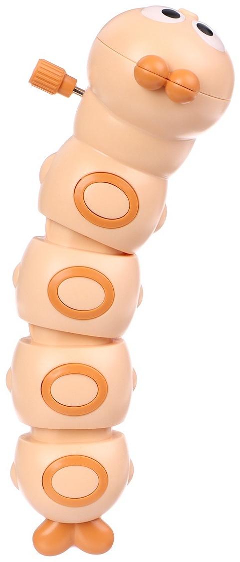 Заводная игрушка «Гусеничка», бежевый