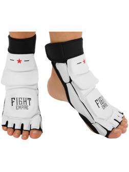 УЦЕНКА Защита стопы для тхэквондо FIGHT EMPIRE, размер S, белая