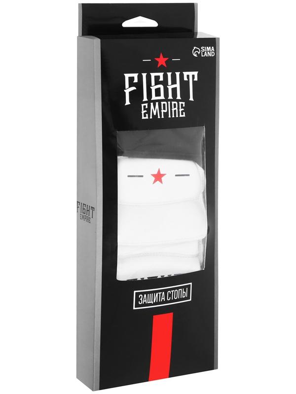 УЦЕНКА Защита стопы для тхэквондо FIGHT EMPIRE, размер S, белая