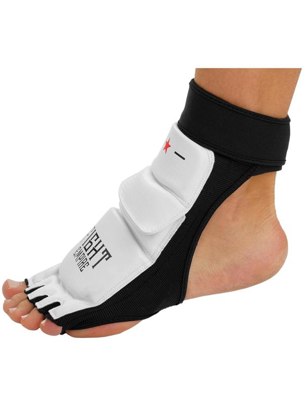 УЦЕНКА Защита стопы для тхэквондо FIGHT EMPIRE, размер S, белая