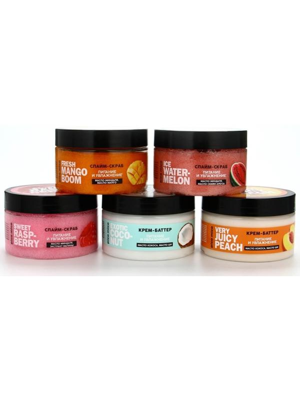 Скраб-слайм для тела Ice watermelon, питание и увлажнение, с ароматом арбуза, 250 г, PICO MICO