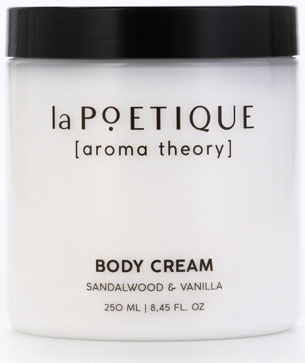 Крем для рук и тела парфюмированный laPOETIQUE, 250 мл, аромат сандал и ваниль