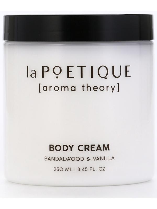 Крем для рук и тела парфюмированный laPOETIQUE, 250 мл, аромат сандал и ваниль