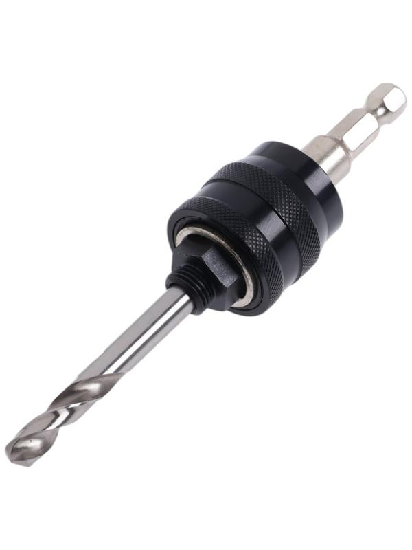 Адаптер для коронок биметаллических ТУНДРА, быстросъемный, шестигранный хвостовик, М14/М16