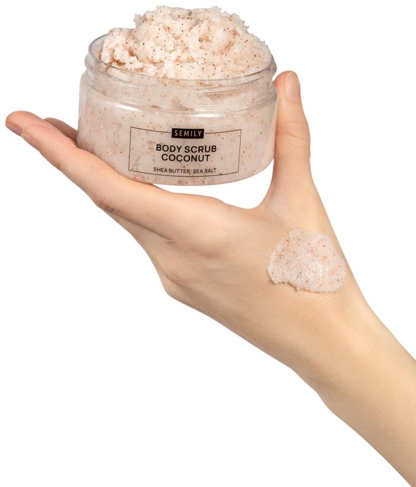Скраб для тела Semily кокосовый, 300 мл